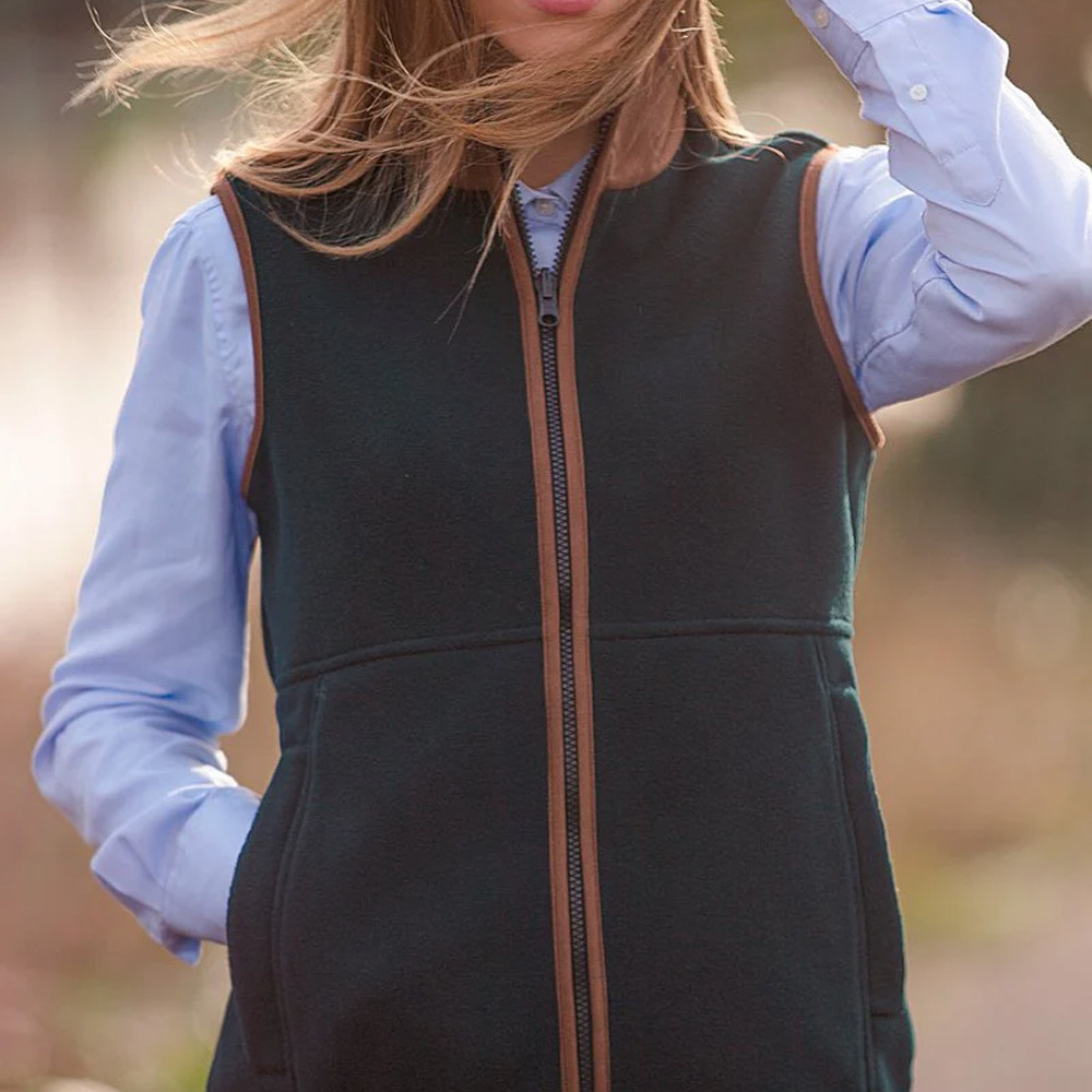 Alan Paine Womens Aylsham Fleece Gilet AYLLWCT - Dark Navy
